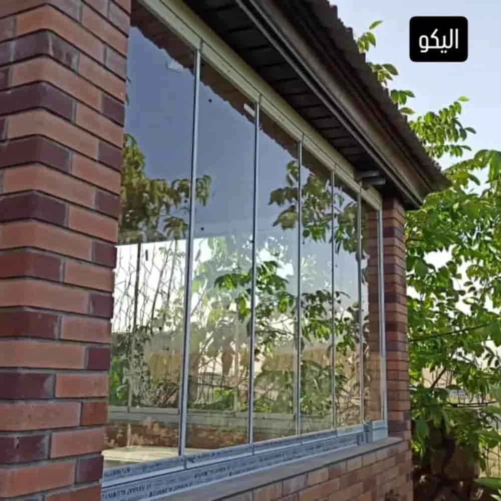 اجرای شیشه بالکن شیشه تاشو و ریلی اجرای شیشه بالکن شیشه تاشو و ریلی